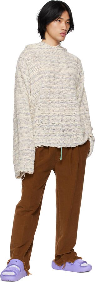 Crocs Blue Classic Cozzzy Sandals - Picture 4