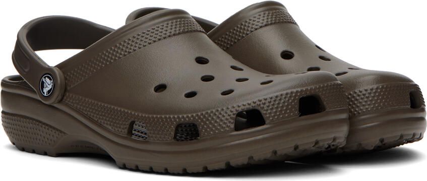 Crocs Brown Classic Clogs - Picture 4