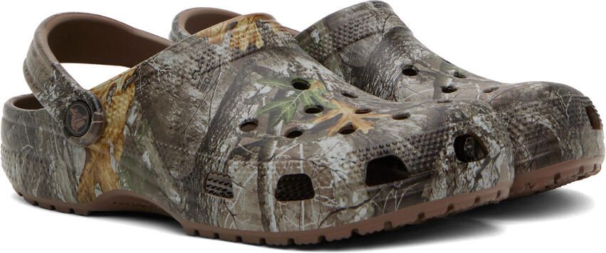 Crocs Khaki Realtree EDGE Edition Classic Clogs - Picture 3