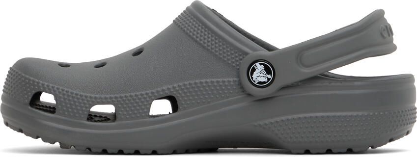 Crocs Gray Classic Clogs - Picture 6
