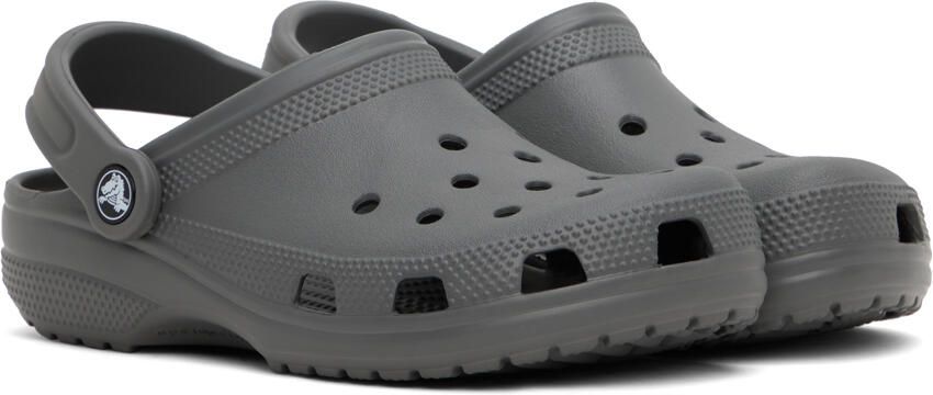 Crocs Gray Classic Clogs - Picture 2
