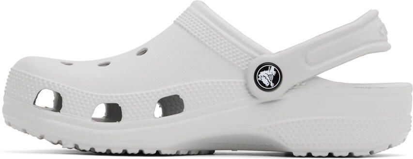 Crocs Off-White Classic Clogs - Picture 6