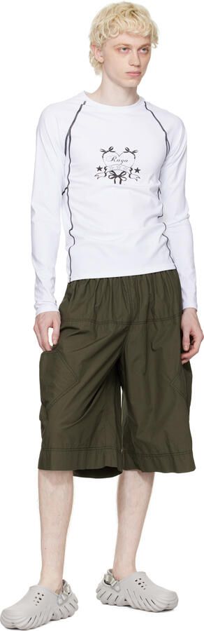 Crocs Off-White Echo Clogs - Picture 10