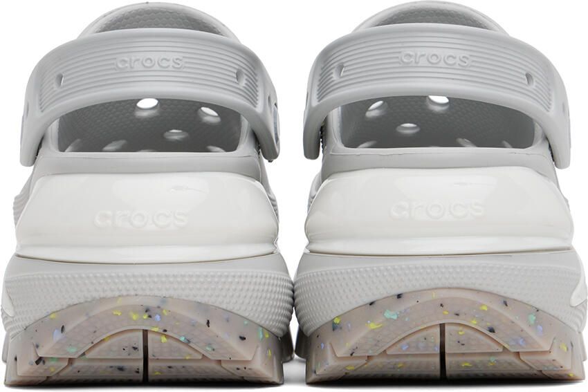 Crocs Gray Mega Crush Clogs