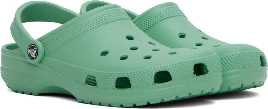 Crocs Green Classic Clogs - Picture 2