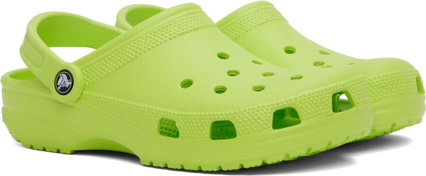 Crocs Green Classic Sandals - Picture 6