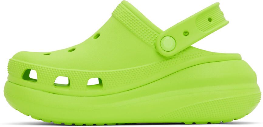 Crocs Green Classic Sandals - Picture 3