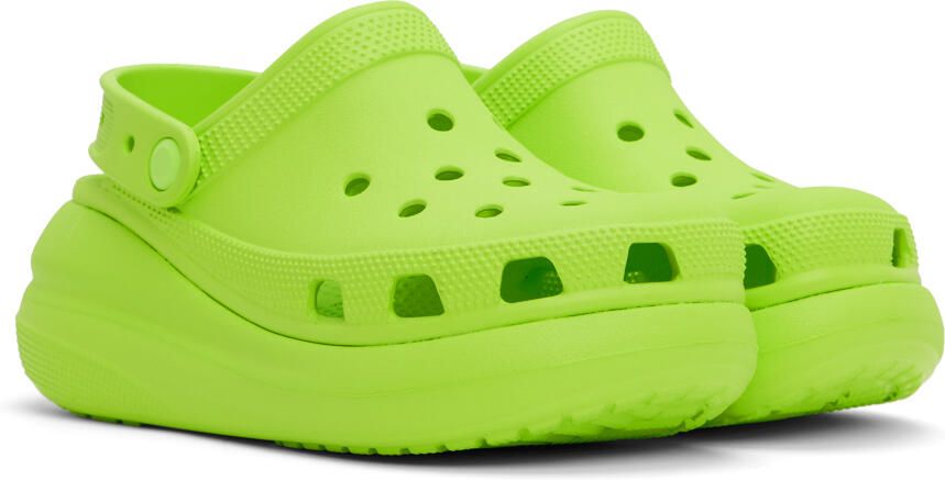 Crocs Green Classic Sandals - Picture 2