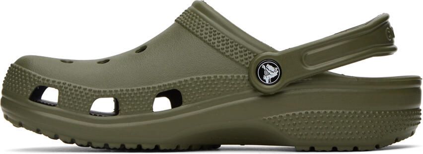Crocs Khaki Classic Clogs - Picture 5