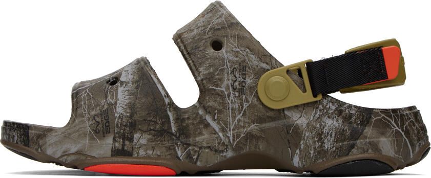 Crocs Khaki Realtree EDGE Edition All-Terrain Sandals - Picture 4