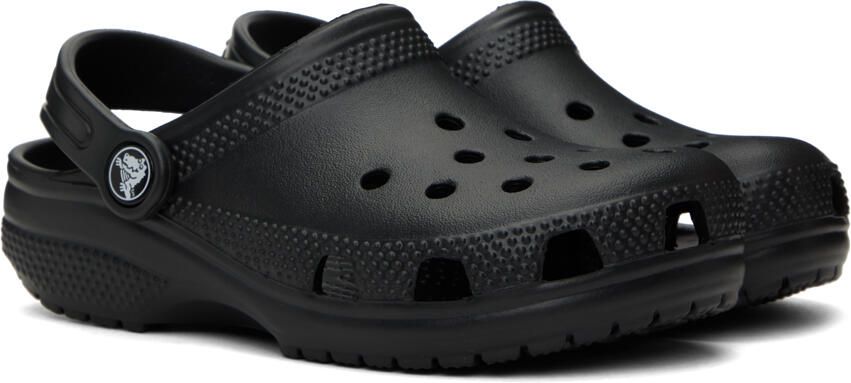 Crocs Kids Black Classic Clogs