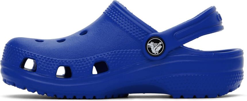 Crocs Kids Blue Classic Clogs - Picture 3