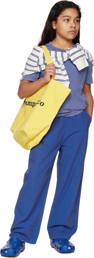 Crocs Kids Blue Classic Clogs - Picture 4