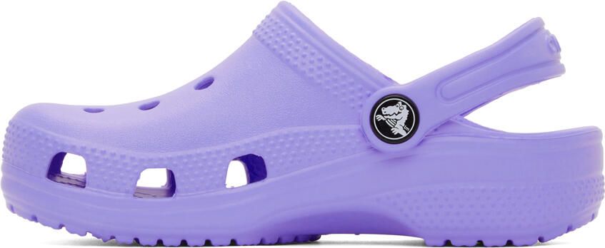 Crocs Kids Blue Classic Clogs - Picture 3