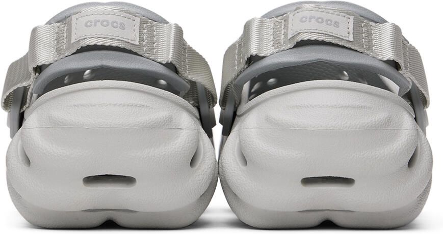 Crocs Kids Gray Echo Clogs