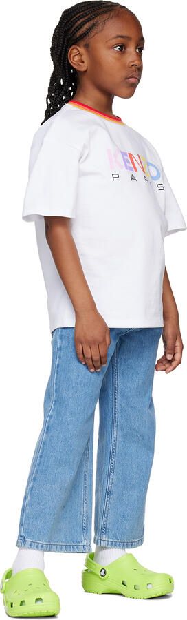 Crocs Kids Green Classic Clogs - Picture 4