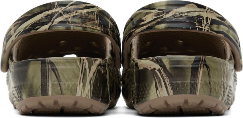 Crocs Kids Khaki Realtree Edition Classic Clogs