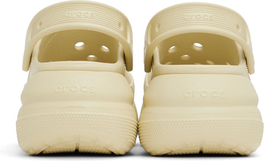 Crocs Beige Mega Crush Sandals