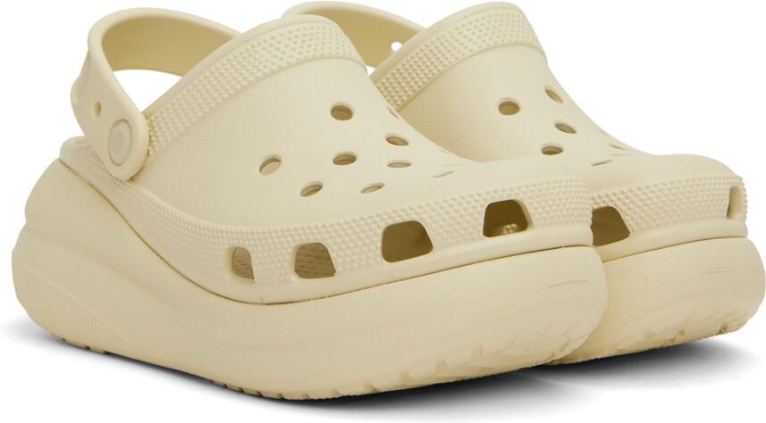 Crocs Beige Mega Crush Sandals - Picture 2