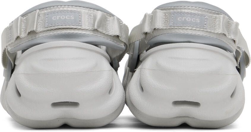 Crocs Off-White Echo Clogs - Picture 3