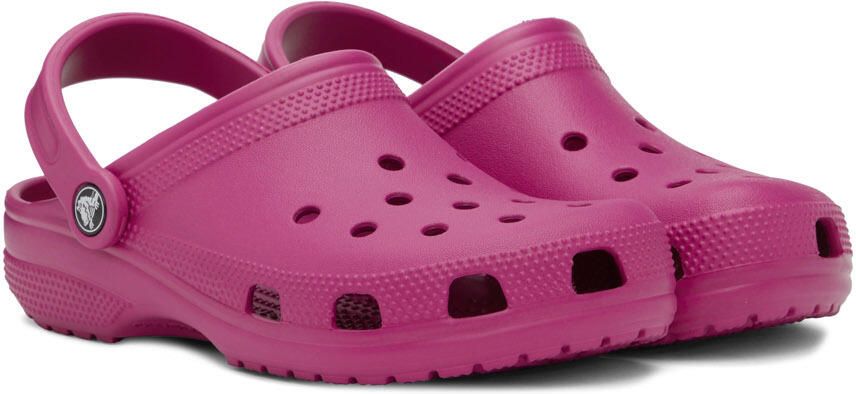Crocs Pink Classic Clogs - Picture 2