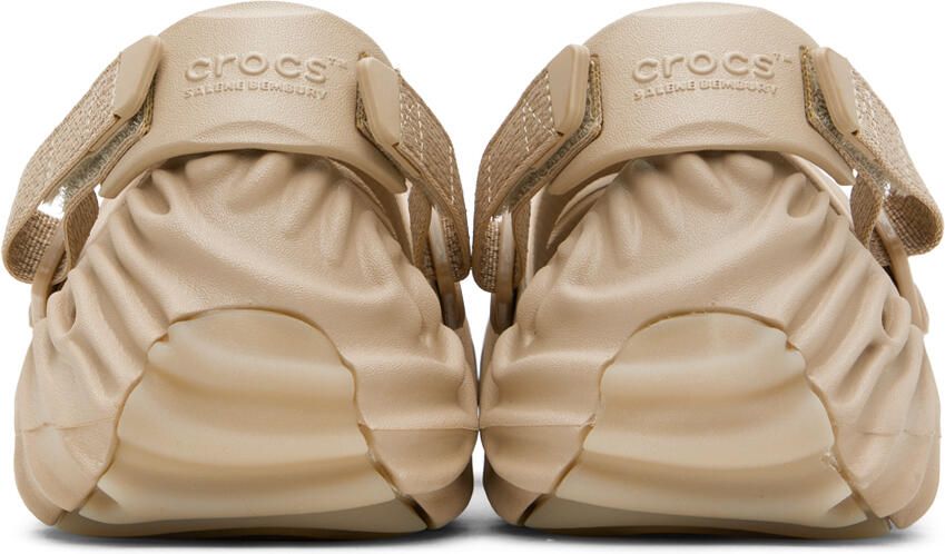 Crocs Taupe Salehe Bembury Edition Pollex Clogs