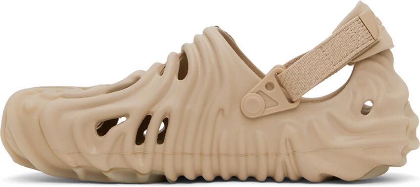 Crocs Taupe Salehe Bembury Edition Pollex Clogs - Picture 3