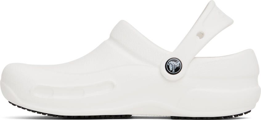 Crocs White Bistro Clogs - Picture 3