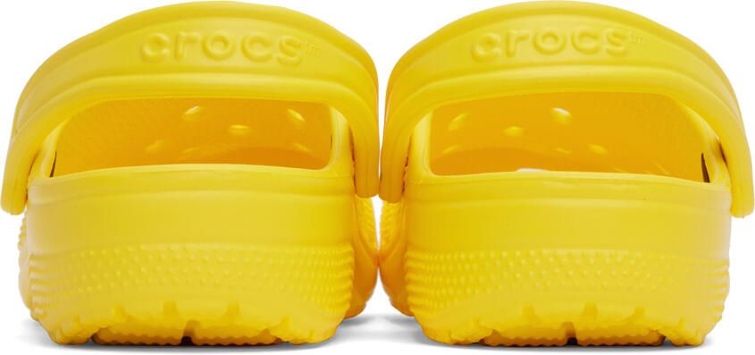 Crocs Yellow Classic Clogs