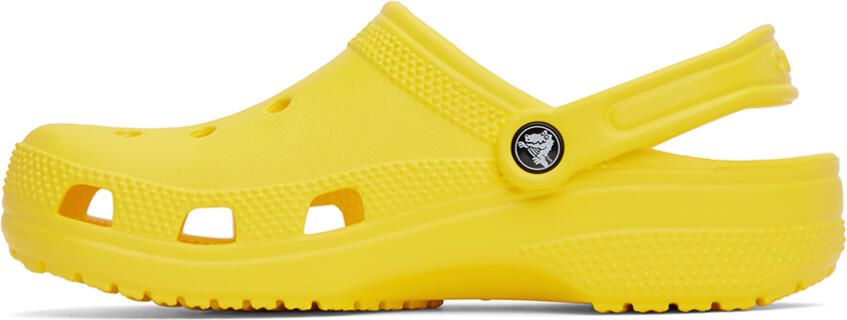 Crocs Yellow Classic Clogs - Picture 4