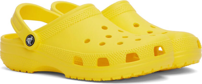 Crocs Yellow Classic Clogs - Picture 2