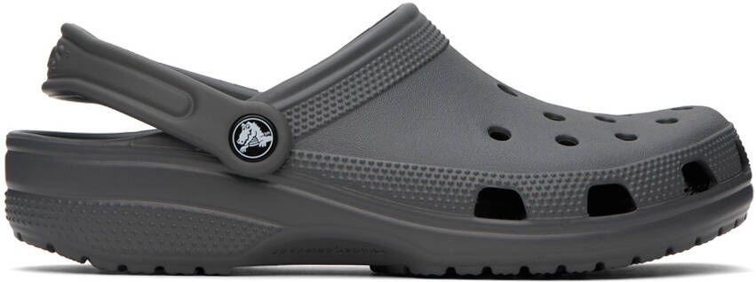 Crocs Gray Classic Clogs - Picture 4