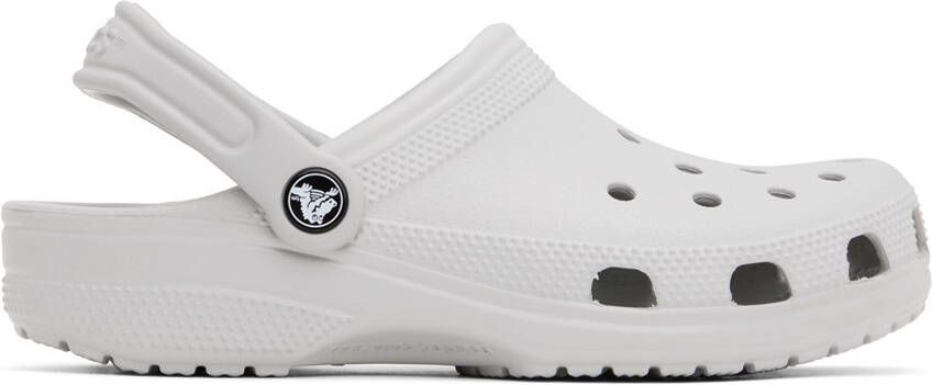 Crocs Off-White Classic Clogs - Picture 4