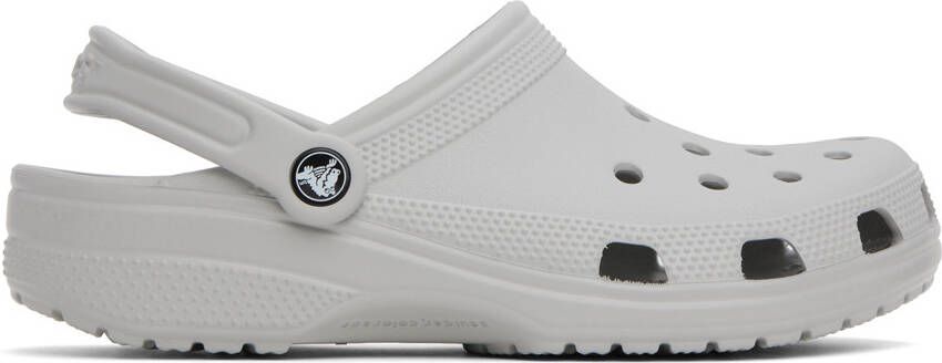 Crocs Off-White Classic Clogs - Picture 7