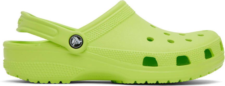 Crocs Green Classic Sandals - Picture 7