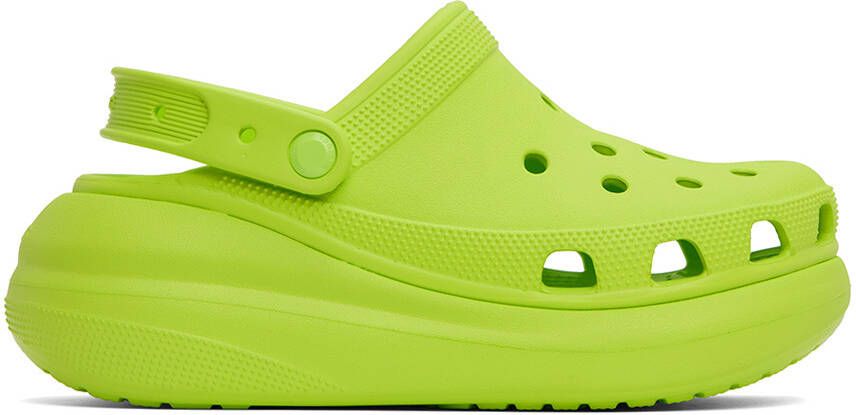 Crocs Green Classic Sandals - Picture 5