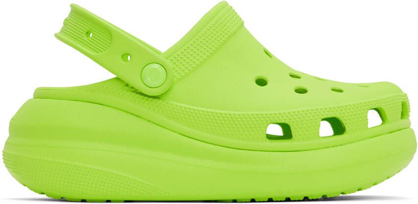 Crocs Green Classic Sandals - Picture 4