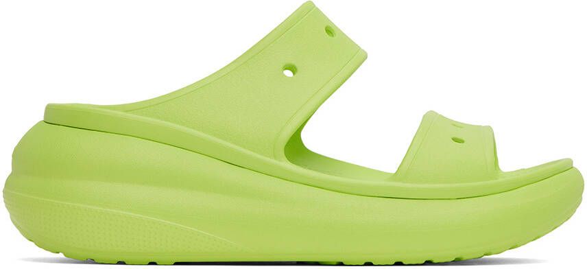 Crocs Green Crush Sandals - Picture 4