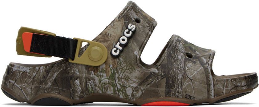Crocs Khaki Realtree EDGE Edition All-Terrain Sandals - Picture 5