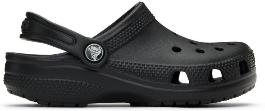Crocs Kids Black Classic Clogs - Picture 2