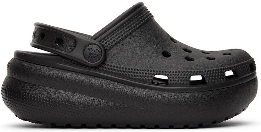 Crocs Kids Black Cutie Crush Clogs - Picture 5