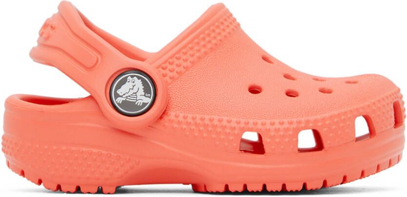 Crocs Kids Orange Classic Clogs