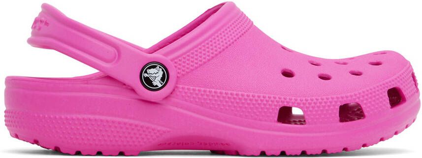 Crocs Pink Classic Clogs - Picture 5