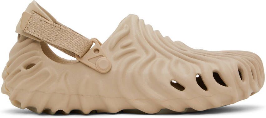 Crocs Taupe Salehe Bembury Edition Pollex Clogs - Picture 5