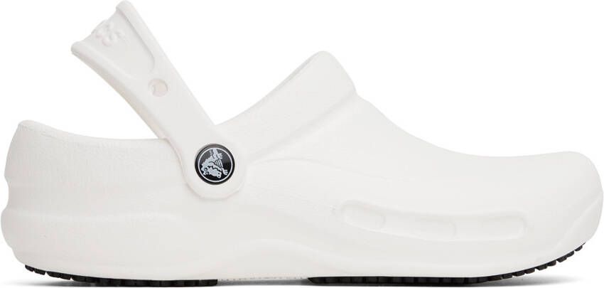 Crocs White Bistro Clogs - Picture 4