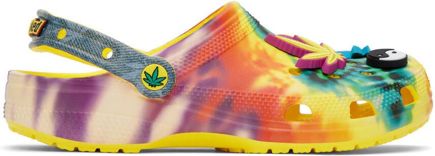 Crocs Yellow Half Baked Classic Clogs - Picture 5