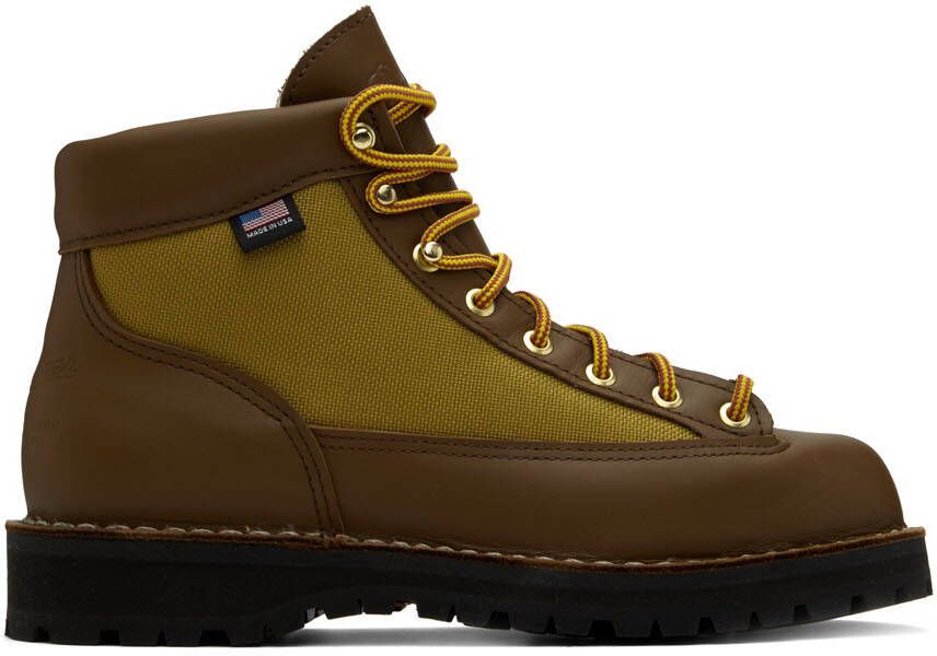 Danner Brown & Tan Light Boots - Picture 5