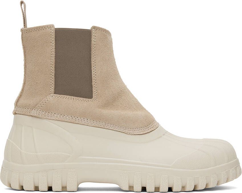 Diemme Beige Balbi Chelsea Boots - Picture 5