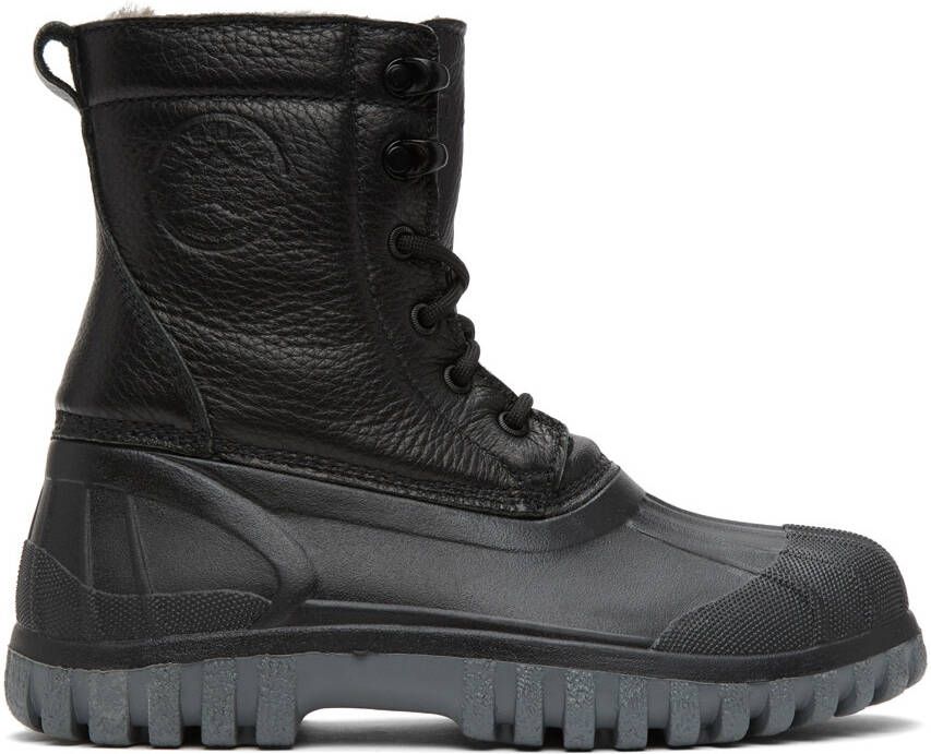 Diemme Black Anatra Calf Boots - Picture 5