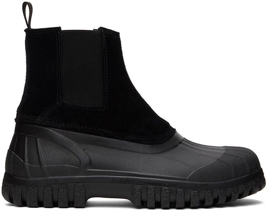Diemme Black Balbi Chelsea Boots - Picture 5